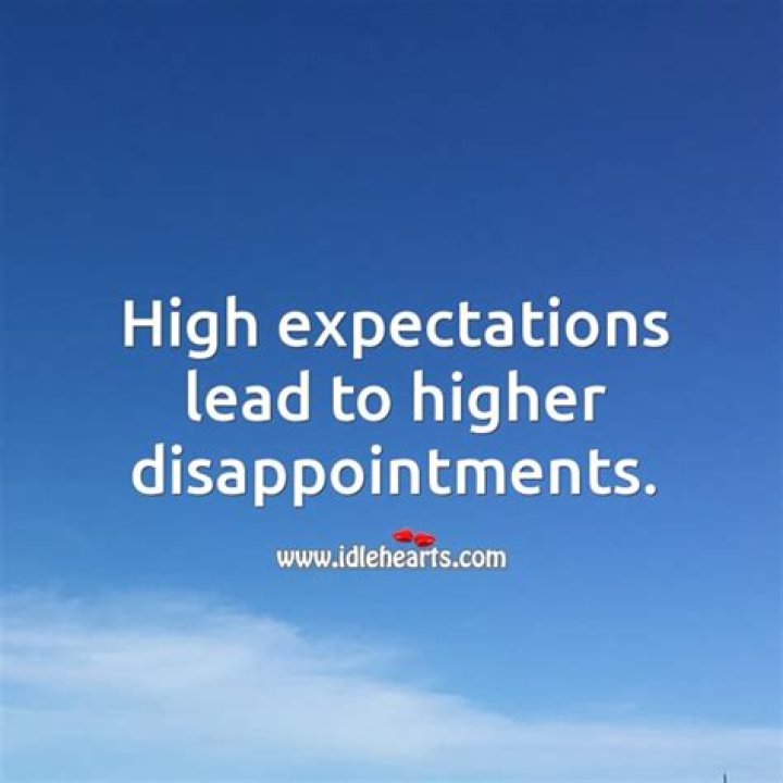 39 Quotes About High Expectations and Disappointment