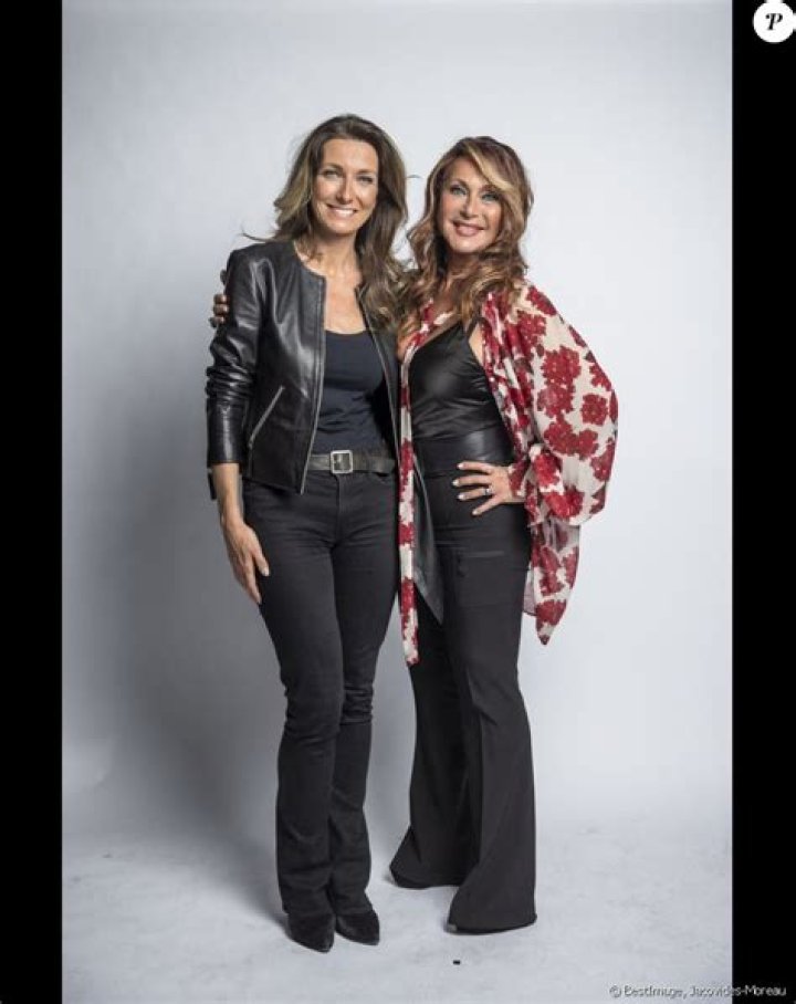 Anne-Claire Coudray Et Sa Fille