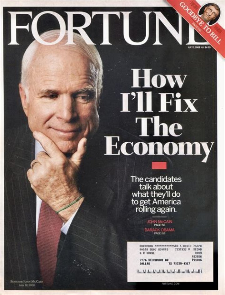 John McCain Fortune