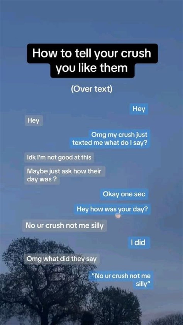 My crush likes me but we don't talk!