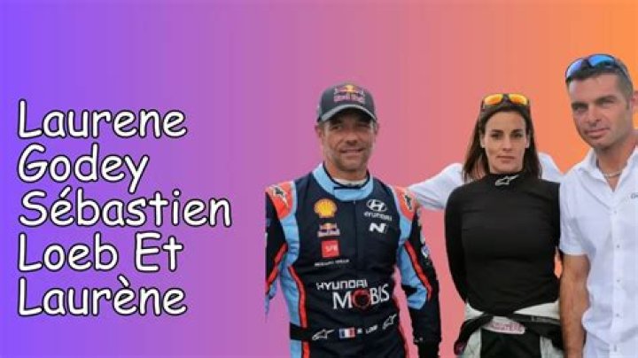 Sébastien Loeb Et Sa Nouvelle Compagne Laurène