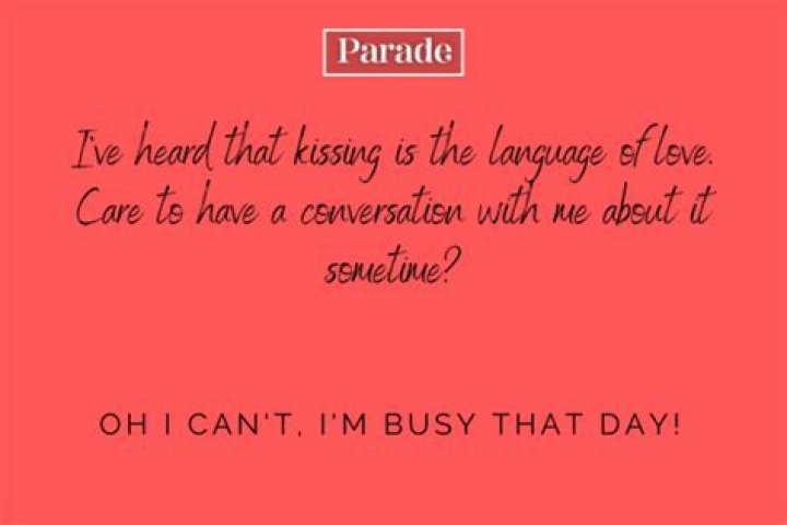 Six hilarious pick-up lines we dare you to say to your crush